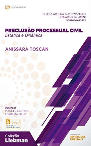 Capa do livro: Preclusão processual civil: estática e dinâmica (Coleção Liebman) - Ler Online pdf