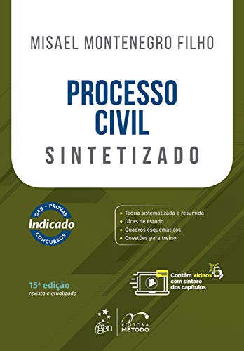Capa do livro: Processo Civil Sintetizado - Ler Online pdf