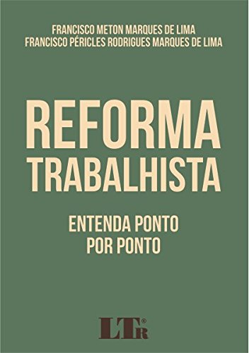 Capa do livro: Reforma Trabalhista - Ler Online pdf