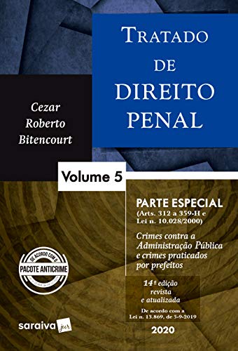 Capa do livro: Tratado de Direito Penal – Vol. 3 – 16ª edição de 2020 - Ler Online pdf