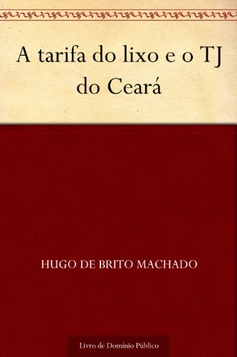 Livro PDF A tarifa do lixo e o TJ do Ceará