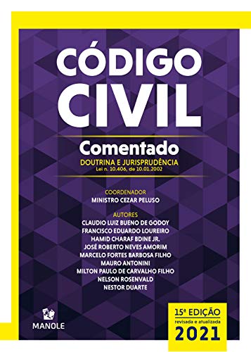 Livro PDF Código Civil comentado: doutrina e jurisprudência 15a ed. 2021