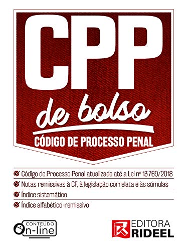 Livro PDF Código de Processo Penal de bolso