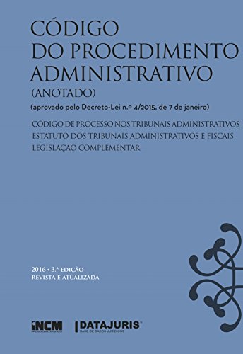 Livro PDF Código do Procedimento Administrativo (Anotado) 3ª edição