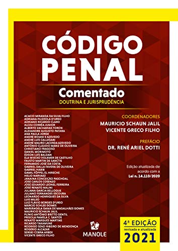 Capa do livro: Código Penal comentado: doutrina e jurisprudência 4a ed. 2021 - Ler Online pdf