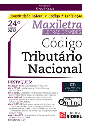 Livro PDF Código Tributário Nacional (MAXILETRA)