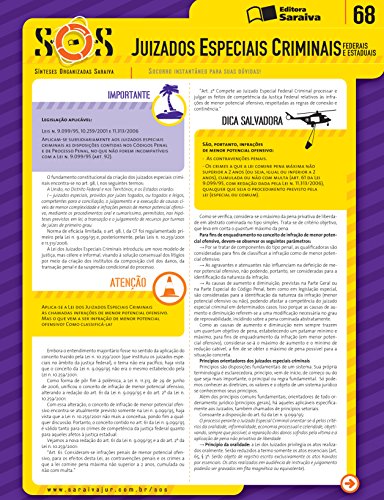 Capa do livro: COLEÇÃO SOS – SÍNTESES ORGANIZADAS SARAIVA VOL. 1 MONOGRAFIA JURÍDICA - Ler Online pdf