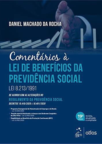 Capa do livro: Comentários à Lei de Benefícios da Previdência Social: Lei 8.213/1991 - Ler Online pdf