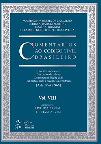 Livro PDF: Comentários ao Código Civil Brasileiro – Vol. VIII – Responsabilidade