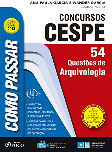 Livro PDF: Como passar em concursos CESPE: arquivologia: 54 questões de arquivologia