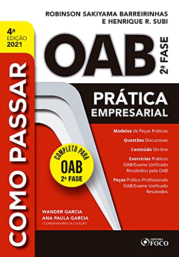 Livro PDF: Como passar na OAB 2ª fase: Prática empresarial