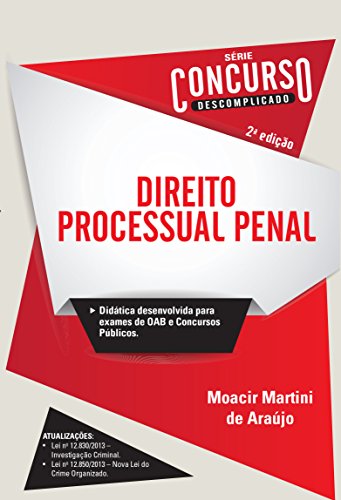 Livro PDF: Concurso Descomplicado – Direito Processual Penal