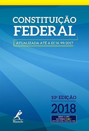 Capa do livro: Constituição Federal 10a ed. 2018 - Ler Online pdf