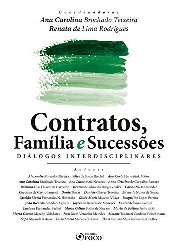 Capa do livro: Contratos, família e sucessões: Diálogos interdisciplinares – 2020 - Ler Online pdf