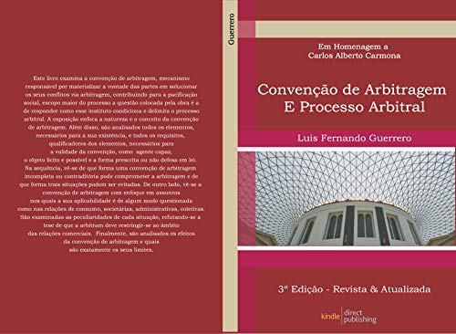 Livro PDF: Convenção de Arbitragem e Processo Arbitral: 3ª Edição – Atualizada e Revisada