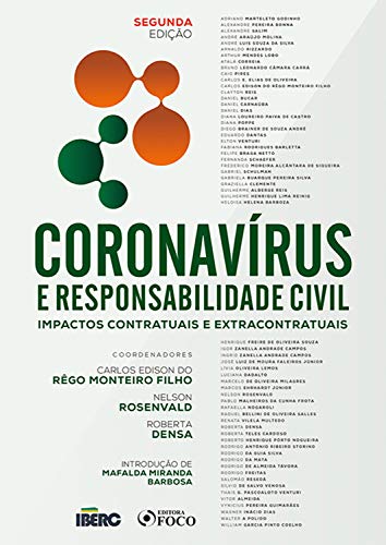 Capa do livro: Coronavírus e responsabilidade civil: Impactos contratuais e extracontratuais - Ler Online pdf
