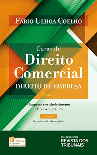 Capa do livro: Curso de Direito Comercial – volume 1: direito de empresa - Ler Online pdf