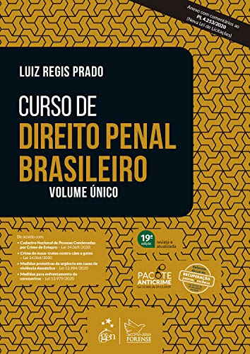 Capa do livro: Curso de Direito Penal Brasileiro: Volume Único - Ler Online pdf