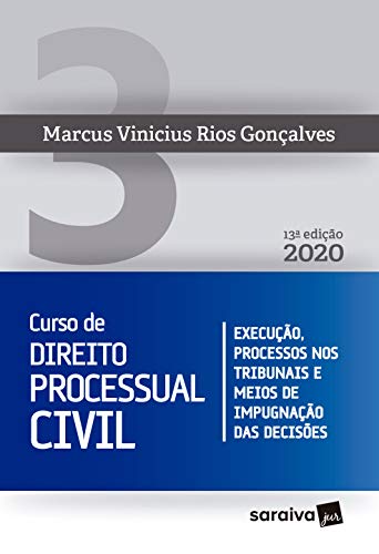 Capa do livro: Curso de Direito Processual Civil V 3 – Execução, Processos nos Tribunais e Meios de Impugnação das Decisões - Ler Online pdf