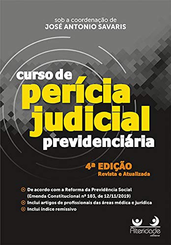 Capa do livro: Curso de Perícia Judicial Previdenciária, 4ª Ed. - Ler Online pdf