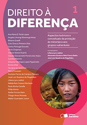 Capa do livro: Direito à diferença: Aspectos teóricos e conceituais da proteção às minorias e aos grupos vulneráveis – Volume 1 - Ler Online pdf