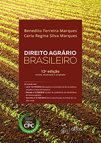 Capa do livro: Direito Agrário Brasileiro - Ler Online pdf