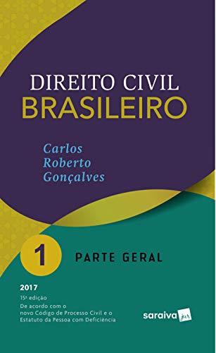 Capa do livro: Direito Civil Brasileiro. Parte Geral – Volume 1 - Ler Online pdf