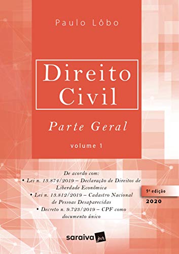 Capa do livro: Direito Civil: Parte Geral: Vol. 1 - Ler Online pdf