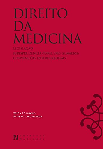 Capa do livro: Direito da Medicina 3ª Edição - Ler Online pdf