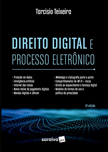 Capa do livro: Direito Digital e Processo Eletrônico - Ler Online pdf