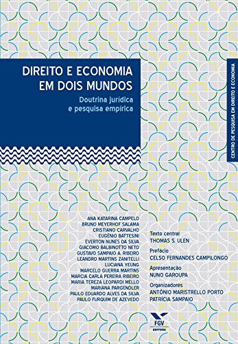 Capa do livro: Direito e economia em dois mundos: doutrina jurídica e pesquisa empírica - Ler Online pdf