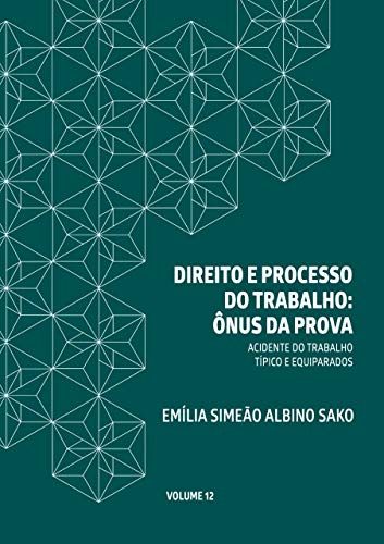 Livro PDF DIREITO E PROCESSO DO TRABALHO: ÔNUS DA PROVA: ACIDENTE DO TRABALHO TÍPICO E EQUIPARADOS