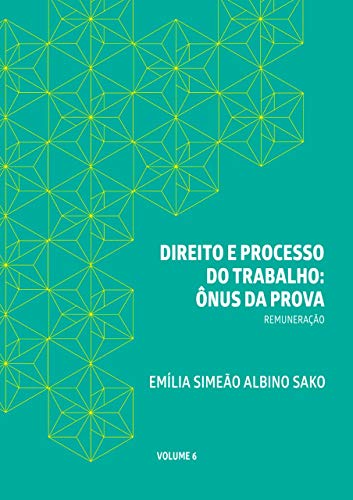 Livro PDF DIREITO E PROCESSO DO TRABALHO: ÔNUS DA PROVA: REMUNERAÇÃO