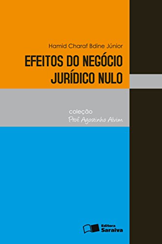 Capa do livro: EFEITOS DO NEGÓCIO JURÍDICO NULO - Ler Online pdf