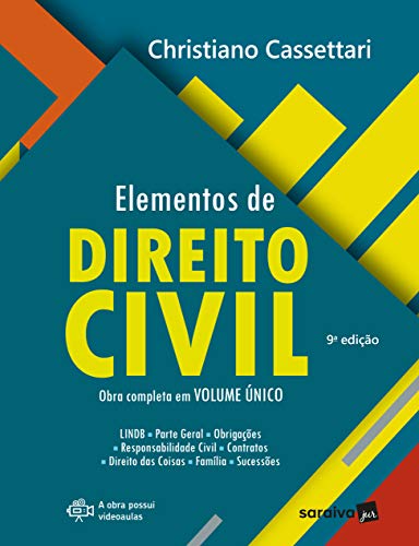 Capa do livro: Elementos de Direito Civil – 9ª Edição 2021 - Ler Online pdf