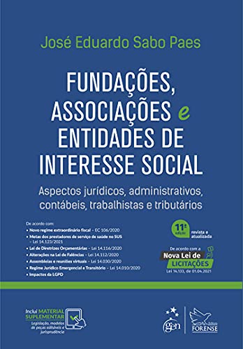 Capa do livro: Fundações, Associações e Entidades de Interesse Social - Ler Online pdf