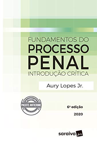 Capa do livro: Fundamentos do Processo Penal – Introdução Crítica – 6ª Edição 2020 - Ler Online pdf
