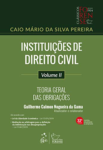 Capa do livro: Instituições de Direito Civil: Teoria Geral das Obrigações – Vol. II - Ler Online pdf