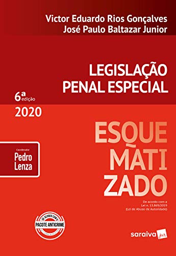 Capa do livro: Legislação Penal Especial Esquematizado – 6ª Edição 2020 - Ler Online pdf