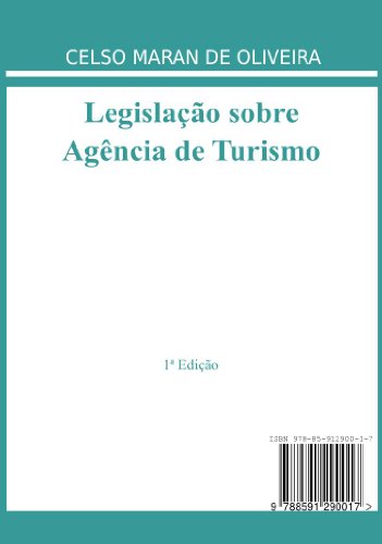 Capa do livro: Legislação sobre Agência de Turismo - Ler Online pdf