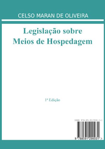 Livro PDF Legislação sobre Meios de Hospedagem