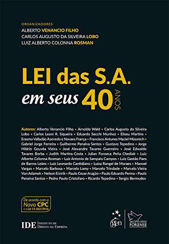 Capa do livro: Lei das S.A. em seus 40 anos - Ler Online pdf