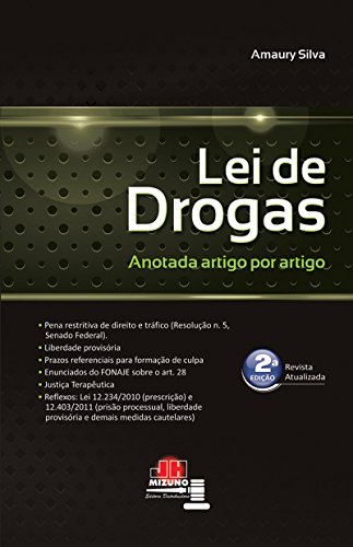 Capa do livro: Lei de drogas anotada - Ler Online pdf