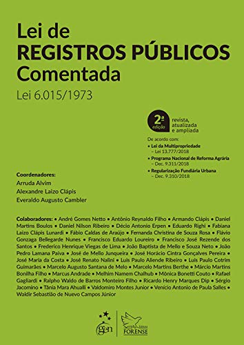 Livro PDF: Lei de Registros Públicos Comentada