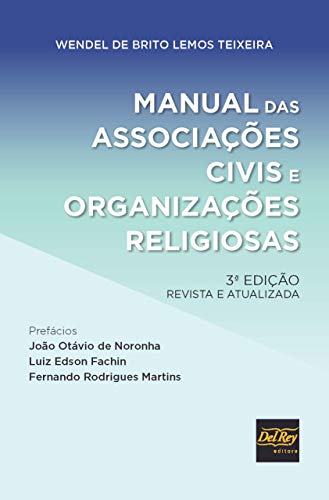 Capa do livro: Manual das Associações Civis e Organizações Religiosas - Ler Online pdf