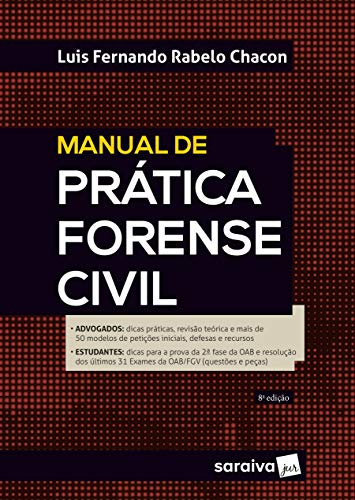 Capa do livro: Manual de Prática Forense Civil – 8ª Edição 2021 - Ler Online pdf