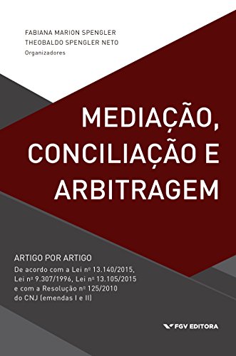 Livro PDF: Mediação, conciliação e arbitragem
