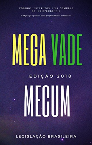 Capa do livro: Mega Vade Mecum : Edição 2018 - Ler Online pdf