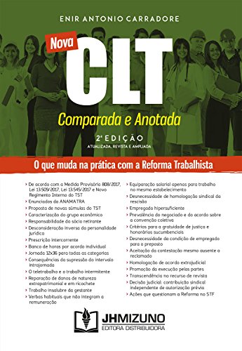 Capa do livro: Nova CLT Comparada e Anotada - Ler Online pdf