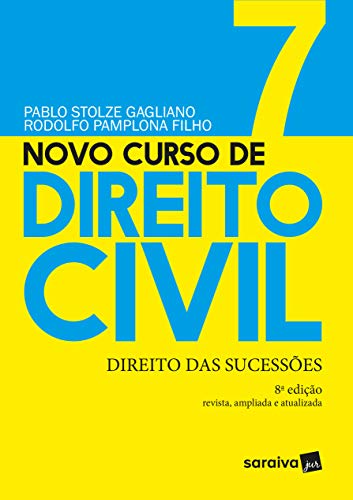 Capa do livro: Novo Curso de Direito Civil – Direito Das Sucessões – Volume 7 – 8ª Edição 2021 - Ler Online pdf